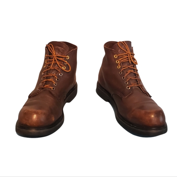 Vintage Red Wing Lace-Up Ankle Boots Men's Size 11B, Made In USA - Picture 7 of 11